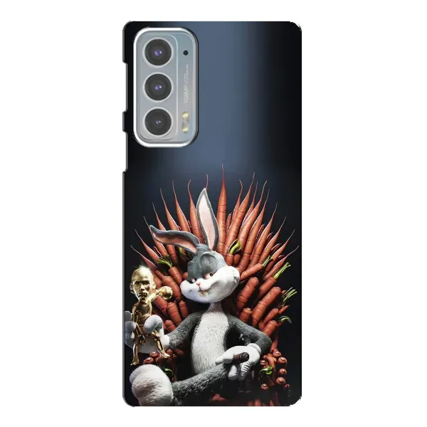 Чохол з принтом «Король Кролик» для Motorola Edge 20 Чохол з принтом «Король Кролик» для Motorola Edge 20