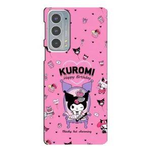 Чохли з топовими принтами для Моторола Едге 20 (KUROMI)