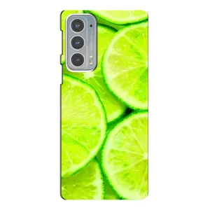 Чохли з фруктами для Motorola Edge 20 (VPrint) (Лайм)