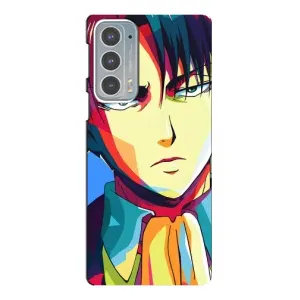 Чохли Персонажі Аніме Наруто для Motorola Edge 20 (AlphaPrint) (Леві Аккерман)