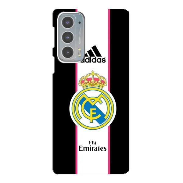 Чохол з принтом «лого Real Madrid» для Motorola Edge 20 Чохол з принтом «лого Real Madrid» для Motorola Edge 20