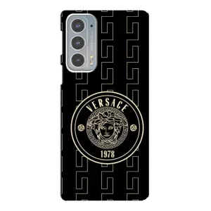 Чохли VERSACE для Моторола Едге 20 (PREMIUMPrint) (Лого Версаче)