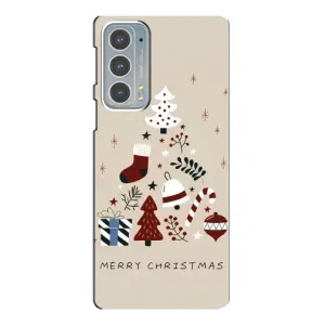 Різдвяні, Святкові Чохли для Моторола Едге 20 (Merry Christmas)