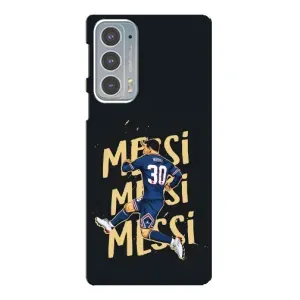 Чехлы для Motorola Edge 20 (Leo чемпион) (AlphaPrint) (Messi ПСЖ)