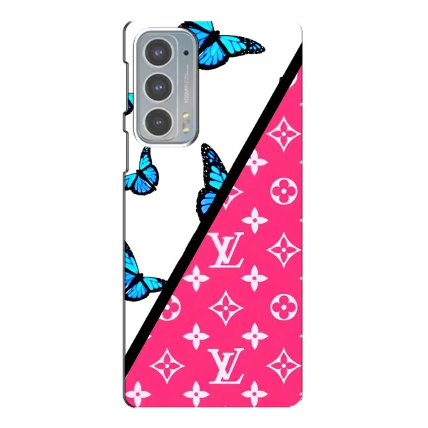 Чехол с принтом «Мода LV» для Motorola Edge 20