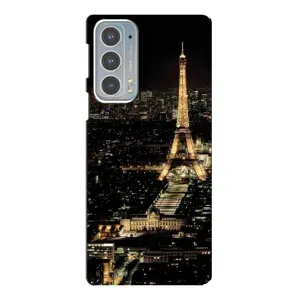 Чохол Ейфелева Вежа Motorola Edge 20 - (AlphaPrint) (Нічний Париж)
