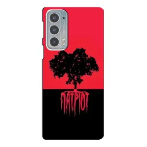 Украинские Чехлы для Motorola Edge 20 с картинкой УПА (AlphaPrint) (Патріот)