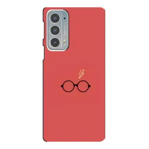 Чехол с принтом «шрам и очки» для Motorola Edge 20