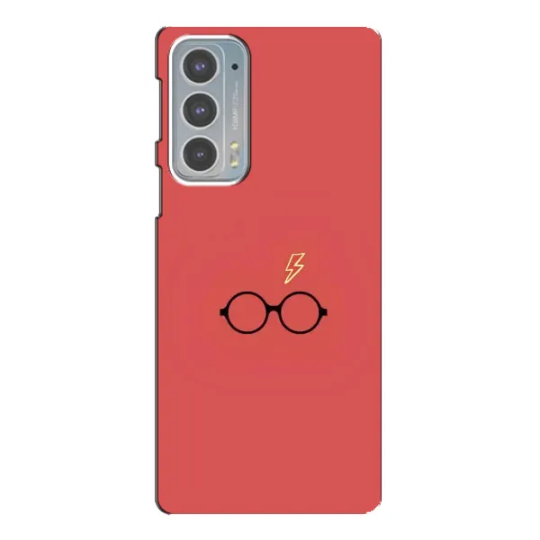 Чехол с принтом «шрам и очки» для Motorola Edge 20 Чехол с принтом «шрам и очки» для Motorola Edge 20