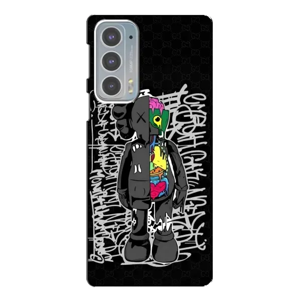 Чехол с принтом «Стиль Bearbrick» для Motorola Edge 20
