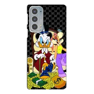 Чехли для Motorola Edge 20 - Скрудж МакДак Louis Vuitton (PREMIUMPrint) (Стильна Утка)
