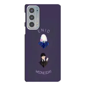 Чохли Венсдей на Motorola Edge 20 Уенсдей (AlphaPrint) (Венздей і подруга)