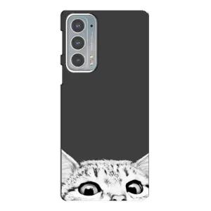 Чохол на Моторола Едге 20 з Котиками (VPrint) (Виглядає котик)
