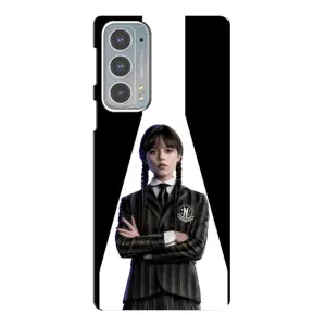 Чохли Венсдей на Motorola Edge 20 Уенсдей (AlphaPrint) (W-Wednesday)