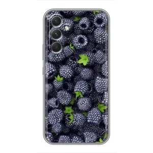 Чехлы с Фруктами для Motorola Edge 30 Pro (VPrint) (Ежевика)