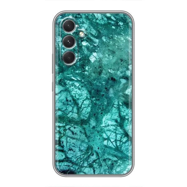 Чехол с принтом «Зеленый мрамор» для Motorola Edge 30 Pro