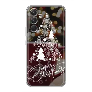 Рождественские Чехлы для Motorola Edge 30 (VPrint) (Елочка узорная)