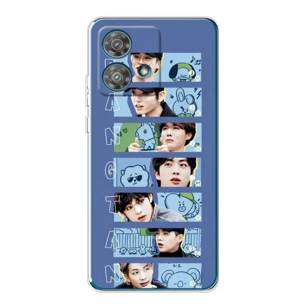 Чохол з принтом «Bangtan» для Motorola Edge 40 Neo Чохол з принтом «Bangtan» для Motorola Edge 40 Neo