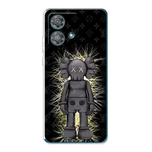 Чохли для Motorola Edge 40 Neo - Bearbrick Louis Vuitton (PREMIUMPrint) (Bearbrick LV)