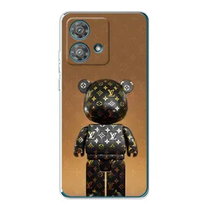 Чехлы для Motorola Edge 40 Neo - Bearbrick Louis Vuitton (PREMIUMPrint)