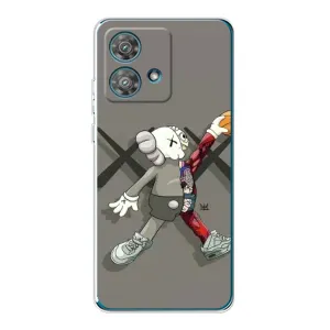 Чохли для Motorola Edge 40 Neo - Bearbrick Louis Vuitton (PREMIUMPrint) (Беарбрік Джордан)