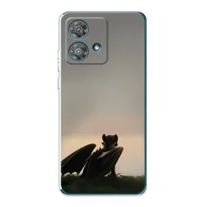 Чохол як приборкати дракона на Motorola Edge 40 Neo (Беззубик)