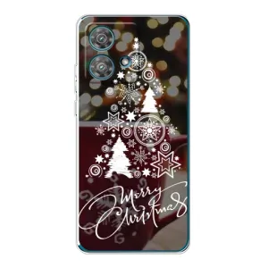 Різдвяні Чохли для Motorola Edge 40 Neo (VPrint) (Ялинка яскрава)