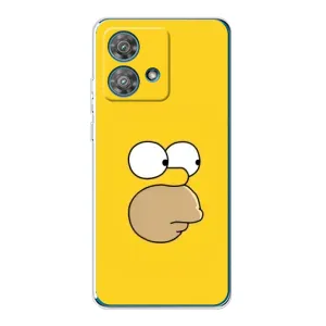 Чjхол з Сімпсонами для Motorola Edge 40 Neo (VPrint) (Гомер)