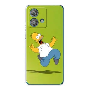 Чjхол з Сімпсонами для Motorola Edge 40 Neo (VPrint) (Гомер Сімпсон)