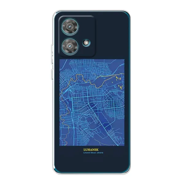 Чехол с принтом «Гуганск» для Motorola Edge 40 Neo