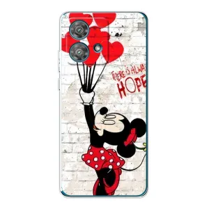 Чохол Disney Mouse Motorola Edge 40 Neo (PREMIUMPrint) (Heart Minni)
