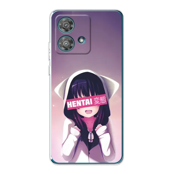 Чохол з принтом «Hentai chan» для Motorola Edge 40 Neo