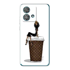Чохли Луі Вітон для Motorola Edge 40 Neo (AlphaPrint - LOUIS VUITTON) (кава LOUIS VUITTON)