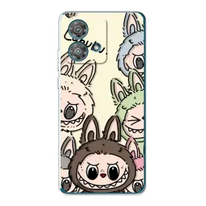 Чохол з принтом «Золота мавпа Bored Ape» для Motorola Edge 40 Neo