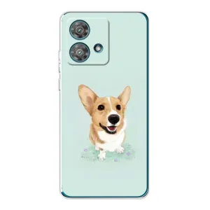 Чохли з собаками для Motorola Edge 40 Neo (VPrint) (Коргі)
