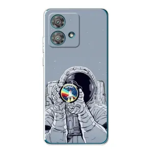 Чохол NASA для Motorola Edge 40 Neo (AlphaPrint) (Космонавт фото)