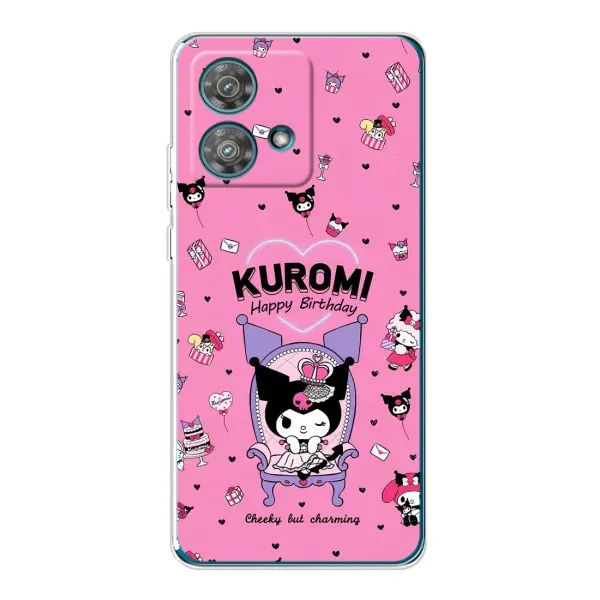 Чехол с принтом «KUROMI» для Motorola Edge 40 Neo