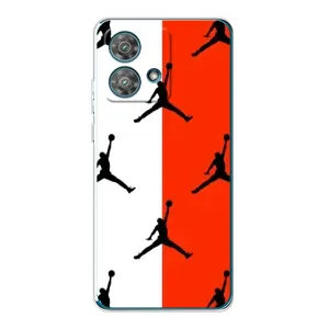Чохли для Motorola Edge 40 Neo - з картинкою JORDAN (AlphaPrint) (Лого Джордан)
