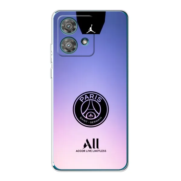 Чехол с принтом «лого PSG» для Motorola Edge 40 Neo Чехол с принтом «лого PSG» для Motorola Edge 40 Neo