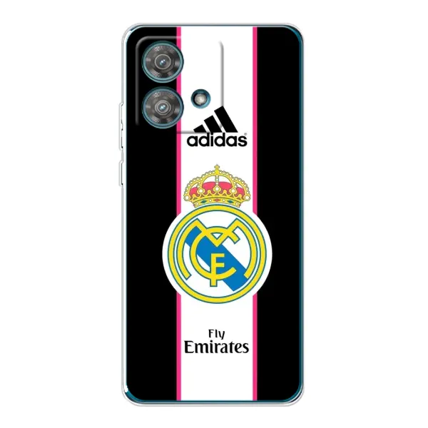 Чехол с принтом «лого Real Madrid» для Motorola Edge 40 Neo Чехол с принтом «лого Real Madrid» для Motorola Edge 40 Neo