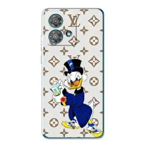 Чехли для Motorola Edge 40 Neo - Скрудж МакДак Louis Vuitton (PREMIUMPrint) (Макдак на стилі)