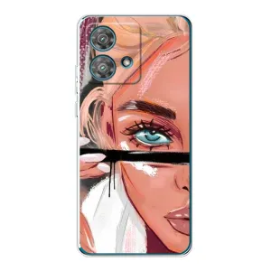 Чехол с печатью для Motorola Edge 40 Neo - (Мода) (AlphaPrint)