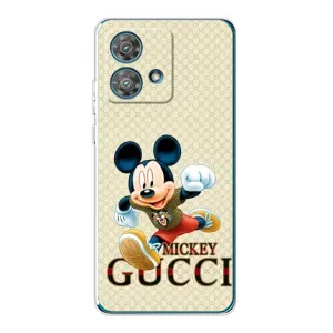 Чохол Disney Mouse Motorola Edge 40 Neo (PREMIUMPrint) (Mikki Gucci)