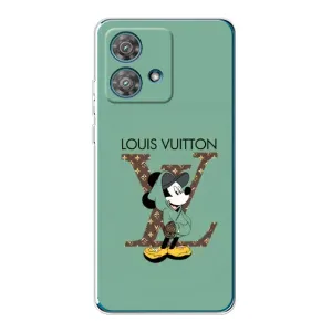 Чохли Луі Вітон для Motorola Edge 40 Neo (AlphaPrint - LOUIS VUITTON) (Міккі Маус LV)