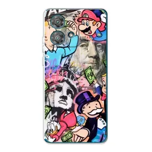 Чохли з крутими принтами для Motorola Edge 40 Neo - (PREMIUMPrint) (Monopoly man)