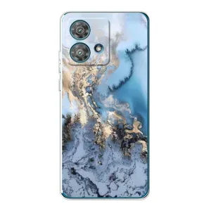 Мраморний чехол на Motorola Edge 40 Neo (VPrint) (Ніжний мрамор)