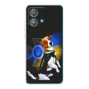 Чехлы с картинкой собаки Патрон для Motorola Edge 40 Neo (AlphaPrint) (Патрон собачка)