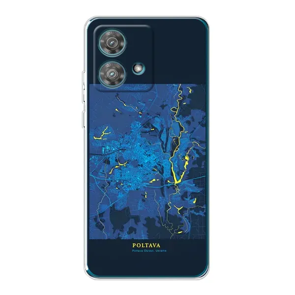 Чехол с принтом «Полтава» для Motorola Edge 40 Neo
