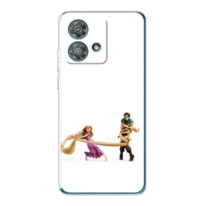 Чохол Рапунцель для Motorola Edge 40 Neo (Рапунцель та Флін)