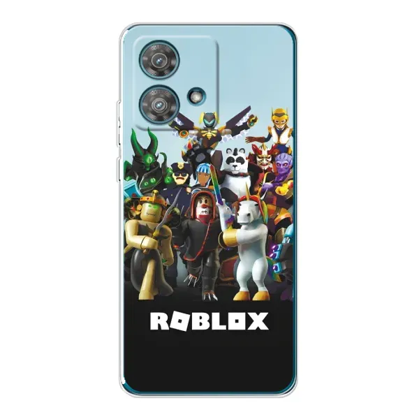 Чехол с принтом «ROBLEX» для Motorola Edge 40 Neo